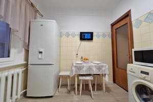 4 кровати с кондиционером и балконом. Alex Apartments. 33