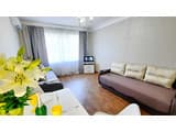 Alex Apartments. White rotunda. 3