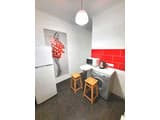 Alex Apartments. White rotunda. 13