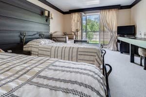 Отель Bakkara. Классик двухместный  с видом на парк отдельные кровати 2