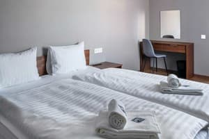 Отель Dynamo Hotel. Семейный 4-местный с балконом 11