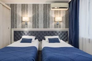 Отель Евроотель. Стандарт двухместный з двома ліжкам та балконом 3