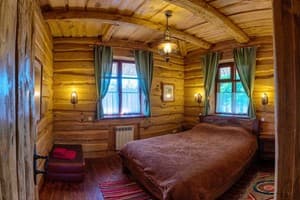 Частная усадьба Гостиный двор на хуторе Крещатик. Коттедж 4-местный с 2 спальнями 11