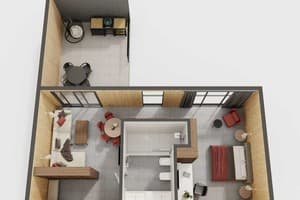 Гостинично-ресторанный комплекс ГудЗон. Делюкс двухместный Forest Chalet (2+2) 1