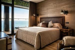 Готель M1 Club Hotel. Люкс двомісний Панорамний з видом на море 6