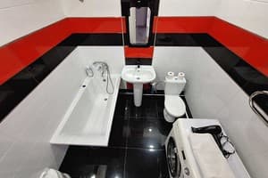 Квартира Однокомнатная с 2 кроватями, ванной и кондиционером. Alex Apartments. Апартаменты двухместный  15