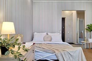 Квартира Однокомнатная с 2 кроватями, ванной и кондиционером. Alex Apartments. Апартаменты двухместный  9