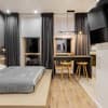 Апарт-отель Old City FORUM Apartments. Студио двухместный с кроватью размера «king-size» 6