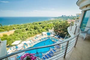 Готель Panorama De Luxe. Напівлюкс двомісний комфорт з балконом та видом на море 4