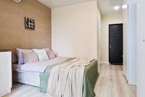 Апарт-готель Апартаменти біля залізничного вокзалу PICK HOME. Комфорт двомісний Зелена студія 17