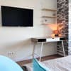 Апарт-готель Апартаменти біля залізничного вокзалу PICK HOME. Люкс двомісний Гостьова студія 4