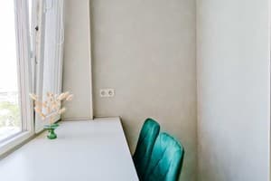 Апарт-готель Апартаменти біля залізничного вокзалу PICK HOME. Люкс двомісний Смарагдова студія 7