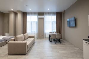 Апарт-отель Rest Inn apart hotel. Апартаменты двухместный Покращені апартаменти з однією спальнею TWIN 4