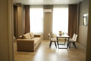 Апарт-отель Rest Inn apart hotel. Апартаменты двухместный Покращені апартаменти з однією спальнею TWIN 2