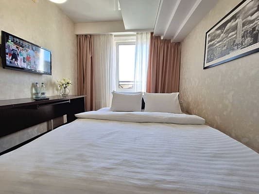 Самая большая кровать в Полтаве. Alex Apartments Круглосуточно бесконтактное заселение 10