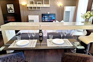 Квартира Самая большая кровать в Полтаве. Alex Apartments Круглосуточно бесконтактное заселение. Апартаменты двухместный  13