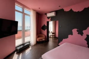 Готельно-ресторанний комплекс Spatium Medical & Wellness Hotel. Люкс 4-місний Penthouse Collection:«Pink Panther» 19