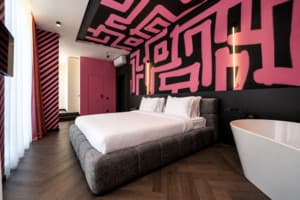 Готельно-ресторанний комплекс Spatium Medical & Wellness Hotel. Люкс 4-місний Penthouse Collection:«Pink Panther» 5