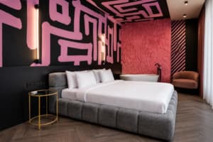 Готельно-ресторанний комплекс Spatium Medical & Wellness Hotel. Люкс 4-місний Penthouse Collection:«Pink Panther» 11