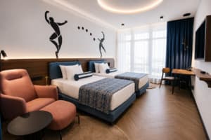 Готельно-ресторанний комплекс Spatium Medical & Wellness Hotel. Суперіор двомісний Superior with sea view TWN 4