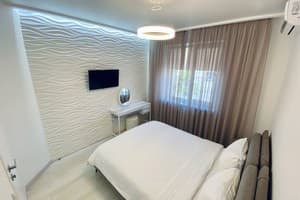 Квартира Трёхкомнатная SKY HOUSE Бесключевой доступ!. Апартаменты двухместный  12